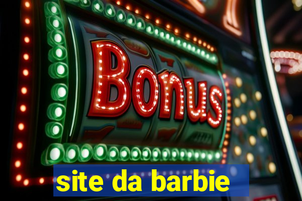 site da barbie - jogos